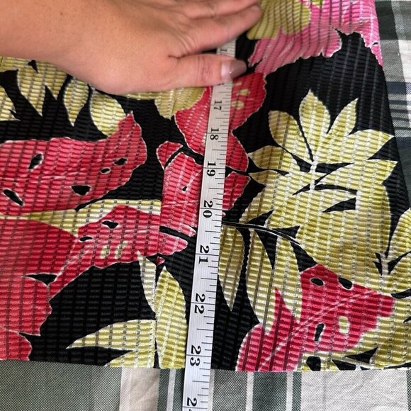 JOSEPH RIBKOFF Jacket Womens Size L Colorful Floral Full Zip Tropical Resortwear - Picture 14 of 14